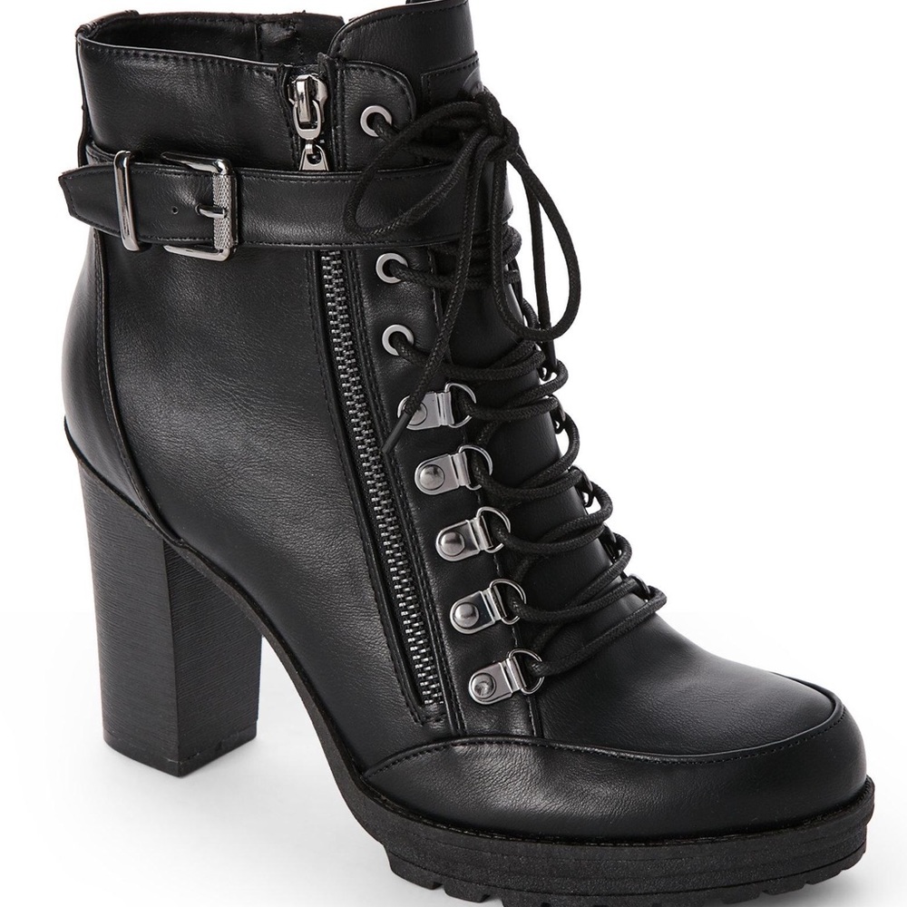 G by Guess Combat Boots